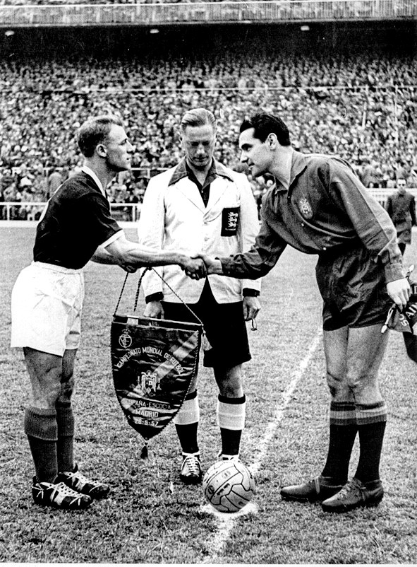 Spagna -  Scozia 1957 qualificazioni mondiali 1958