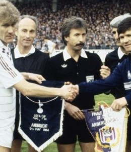 Anderlecht – Tottenham finale Coppa UEFA 1984