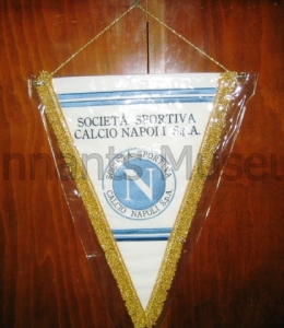 Embroidered pennant in use in the 2000s