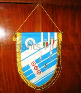 Printed pennant with club honuors in use in the 90s
