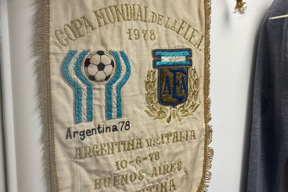 gagliardetto italia - argentina 1978