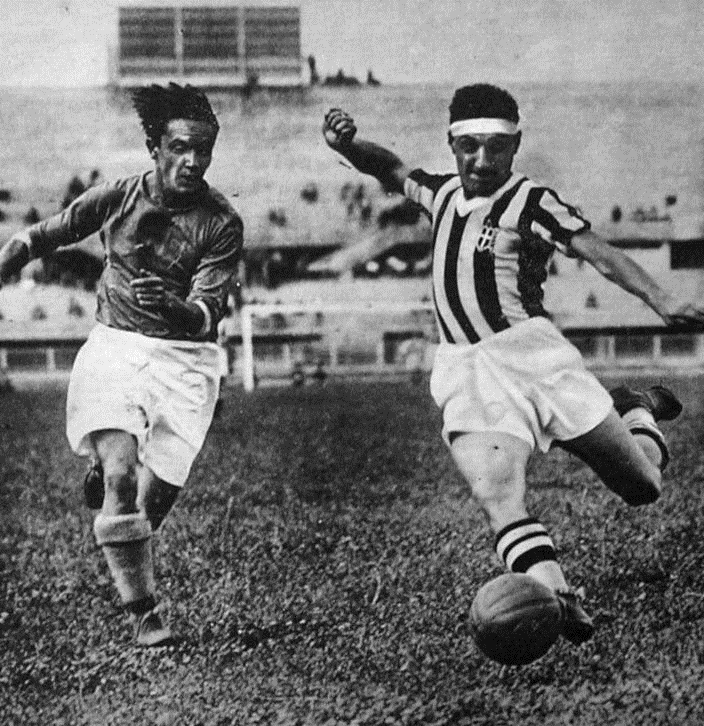 Un’immagine della partita Juve – Ujpest quarti di finale della Mitropa Cup 1934 (fonte Wikipedia)