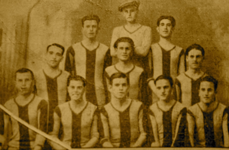 Un’immagine del Mirandilla FC risalente al 1932 (fonte https://elfutbolymasalla.com)