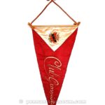 Embroidered pennant in use in the 30s