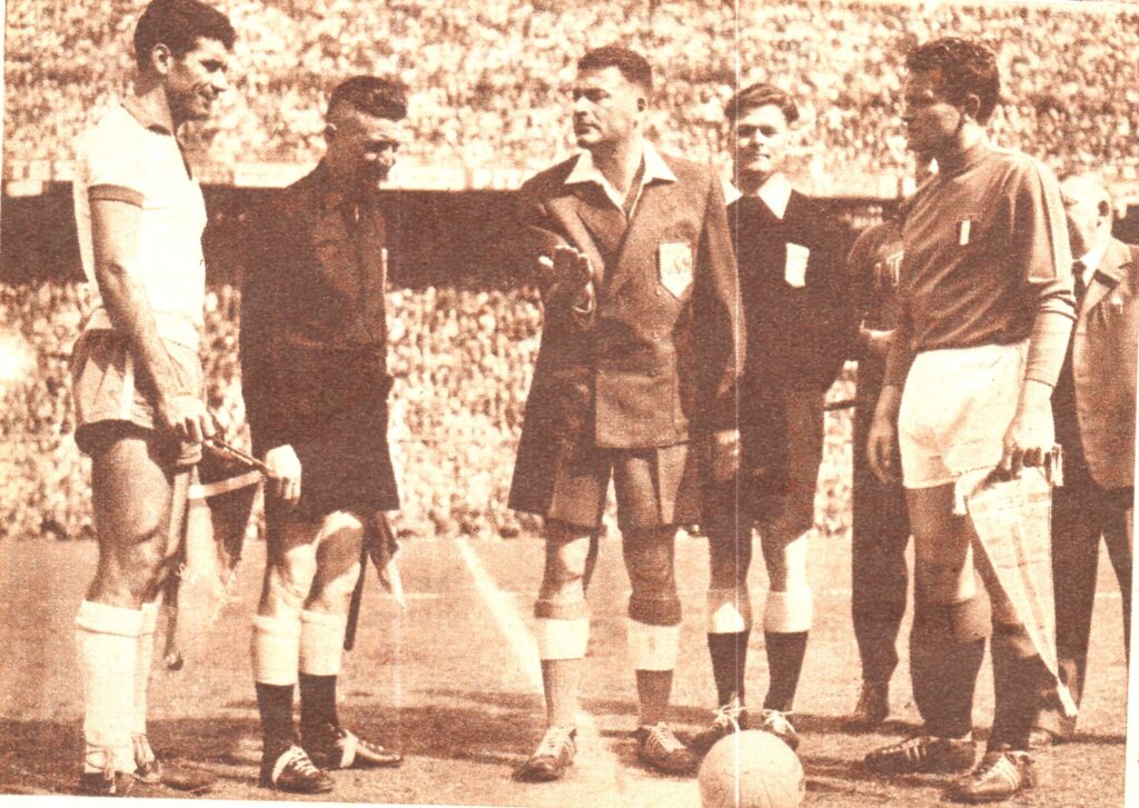 Italia - Brasile 25 aprile 1956
