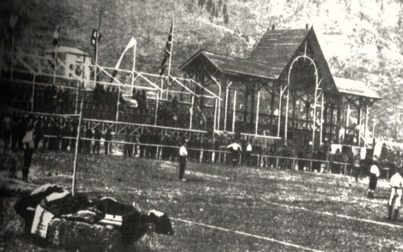Una foto dello stadio Ponte Carrega dove si tenne Genoa – Rappr. Torino il 6 gennaio 1898