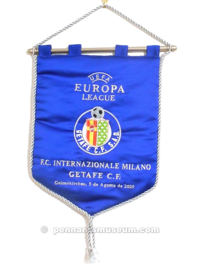 Gagliardetto incontro Inter – Getafe Europa League 2019 - 2020