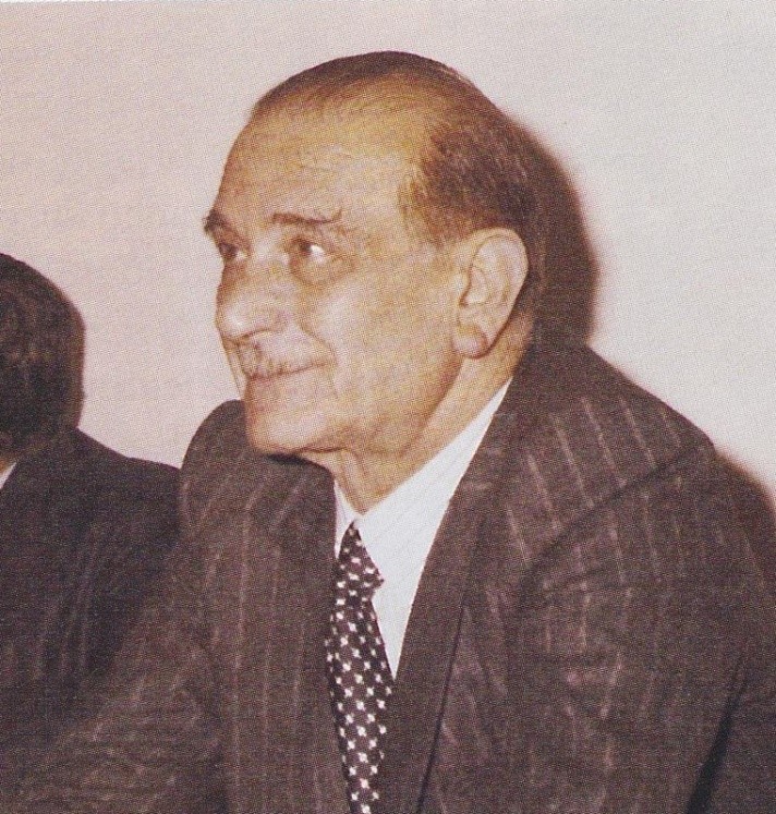 Il presidente del Bari Prof. De Paolo